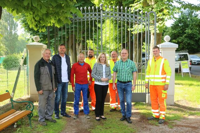 Das Allee-Tor erstrahlt nun wieder in meinem Glanz. | Foto: Ö-News/ St. Öllerer
