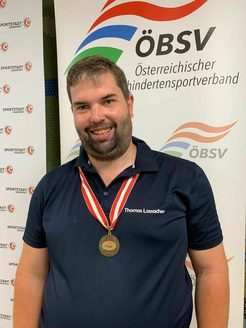 Thomas Lassacher sicherte sich die Bronze-Medaille. | Foto: BSV Pongau
