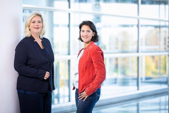 Elvira Schmidt, Astrid Reiser. | Foto: SPÖ NÖ