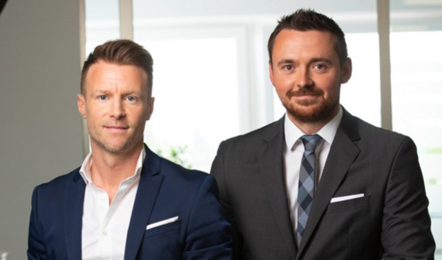 Marco Schober und Stefan Moser von Finova in Rosental | Foto: Finova Credit