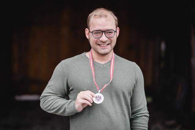 Georg Oberlechner kürte sich zum Vize-Staatsmeister. | Foto: BSV Pongau