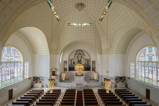 Otto-Wagner-Kirche: Innen wie außen ein Genuss. | Foto: Lisa Rastl/Wien Museum