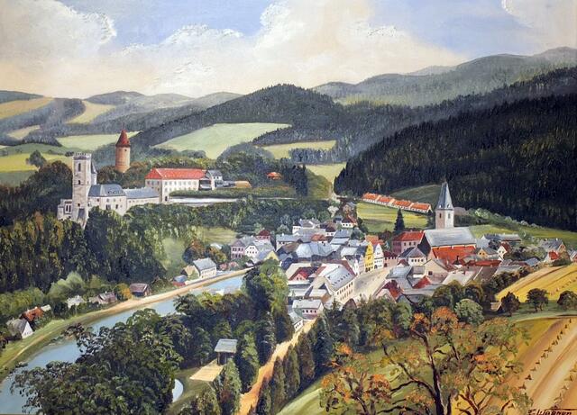 Blick auf Rosenberg | Foto: Schlossmuseum/Wagner