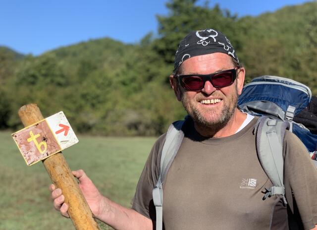 Ferdinand Kaineder ist ein begeisterter Weitwanderer. | Foto: Kaineder