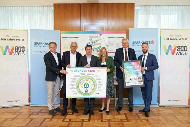 Peter Jungreithmair, Herbert Walzhofer, Andreas Rabl, Christa Raggl-Mühlberger, Florian Teufelberger und Martin Oberndorfer. | Foto: WMT