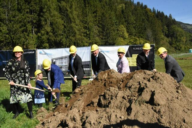 Der Spatenstich für die Planfactory wurde im Vorjahr absolviert. | Foto: Galler