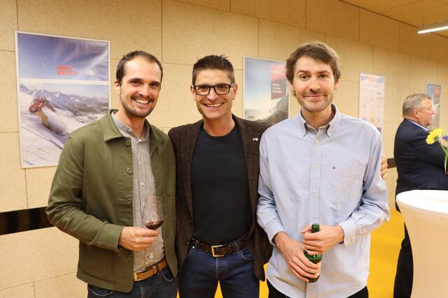 Joachim Nigg (rgioL), WK-Bezirkstellenleiter Michael Gitterel und Florian Schwieger (Talkesselmarketing). | Foto: Othmar Kolp