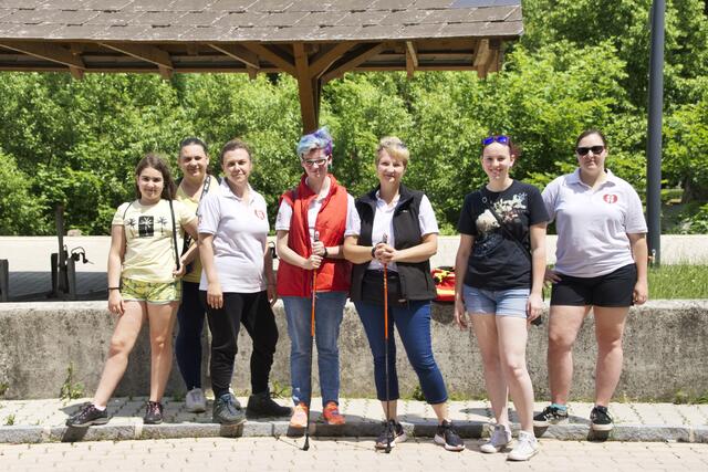 Violeta und Valentina Vulicevic, Michaela Müller, Rebecca Jukl, Uschi Schwanzer, Jenny Freyhammer, Kathi Walzl