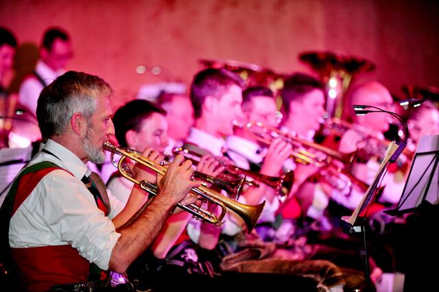 Die Musikkapelle Völs ist Gastgeber des Bezirksmusikfestes und gestaltet auch ein Showkonzert. | Foto: Hassl
