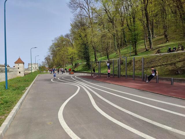 Calisthenics Park in Brasov.