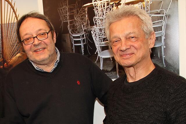 Aus allen Wolken gefallen ist Harald "Harry" Harmel (li.), als er von Boris Bukowskis Erkrankung erfahren hat. "Ich wünsche ihm alles Gute und hoffe, dass er sein Konzert 2023 nachholen kann!"