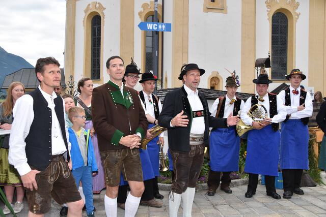 Die Hauptorganisatoren von links: Karl Penz, Benedikt Pfurtscheller und Peter Margreiter freuten sich auf bzw. am Ende über ein tolles Festwochenende | Foto: Kainz