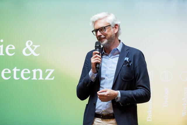 Michael Strugl, CEO der Verbund AG, die bei Impact Lech als Sponsor auftrat. | Foto: Lech Zürs Tourismus/Florian Lechner