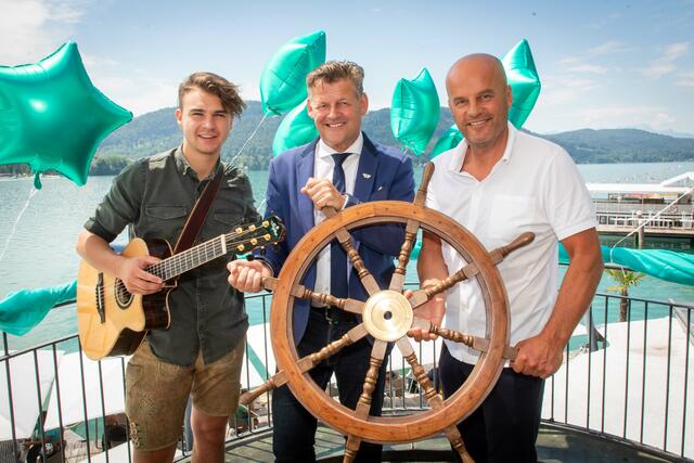 Chris Steger, Christian Scheider und Martin Ramusch | Foto: krivograd/ipmedia 