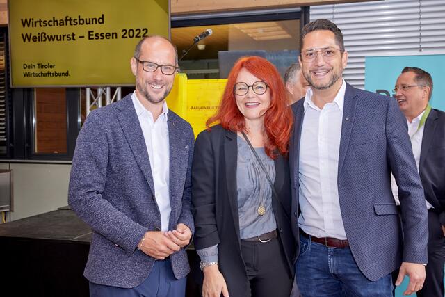 LAbg. Mario Gerber, LAbg. Cornelia Hagele und Gastrosprecher Alois Rainer (v.li.) | Foto: Pfeifer Group, Christoph Nösig