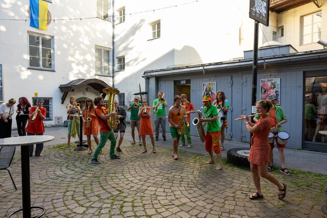 Intro und Begrüssung durch das Streetnoise Orchestra | Foto: ARGEBanderolen-Flo Lechner