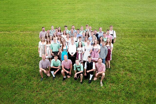 Aktuell: Die Mitglieder der Landjugend-Gruppe Münzbach. | Foto: Landjugend Münzbach