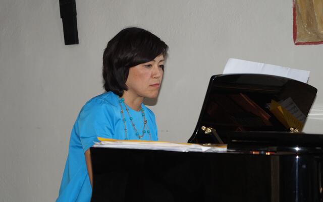 am Klavier: Kaori Fazeni | Foto: Bilder: Marion Priglinger / Fotoklub Zwettl a.d.Rodl