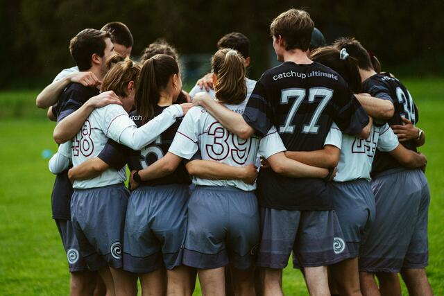 Der Ultimate Frisbee Verein "Catchup Graz" ist auch mit dabei. | Foto: Sport Austria Finals/Florian Rogner