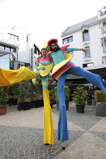 Die Begegnungszone zwischen Hotel Munde und Engel-Apotheke wird auch diesen Sommer an den Wochenenden wieder zur temporären Fußgängerzone. Jeden zweiten und dritten Samstag im Monat und einfach auch mal zwischendurch stehen Event-Highlights am Programm. | Foto: MGTelfs/Pichler