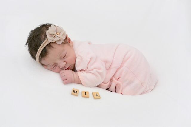 Mia
Geburt: 17. März 2022
51 cm, 3.556 g
Julia Jammernegg und Franz Graupp aus Obervogau | Foto: Baby Smile