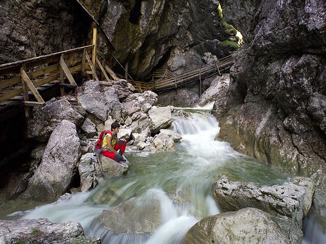 Nicht nur ein optimales Fotomotiv: DIe Wörschachklamm bietet zahlreiche weitere Hingucker. | Foto: Wörschachklamm