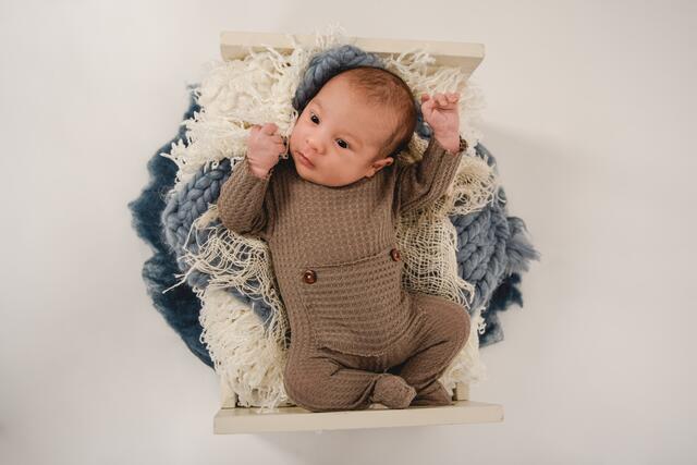 Mathias
Geburt: 8. März 2022
50 cm, 3.190 g
Marlene Kraner und Manfred Gollner aus Lebring | Foto: Claudia Reisinger Photografie