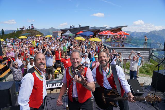 Das Riesneralm Bergfest findet am 14.8.2022 mit den „Zellberg Buam“ statt. | Foto: Riesneralm