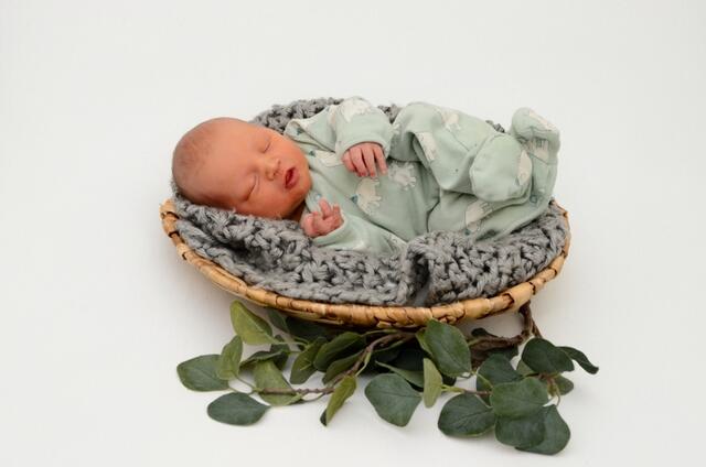 Elias
Geburt: 6. April 2022
47 cm, 2.860 g
Daniela Stiegner und Michael Sackl aus Graschuh | Foto: Baby Smile