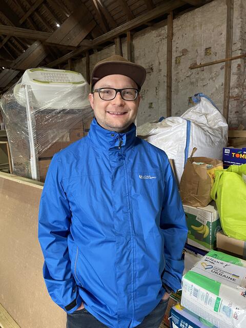 Podolak freut sich über die Hilfsbereitschaft der Menschen. | Foto: Tanja Handlfinger