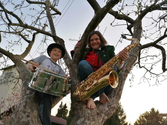 Auch die Nachwuchsmusiker haben beim Konzert am Hartlauerhof einen Auftritt. | Foto: Privat/MV Stadtkapelle Enns