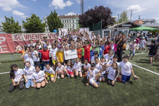 Am Mittwoch, 15. Juni, gab's den Startschuss für Meidlings zweites Bildungsgrätzl.  | Foto: Bubu Dujmic