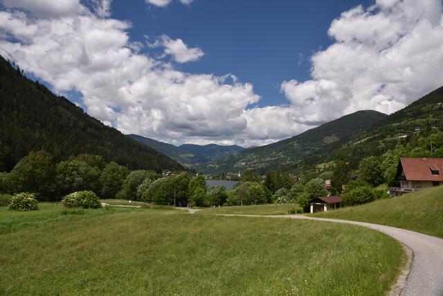 Blick zurück auf den Brennsee