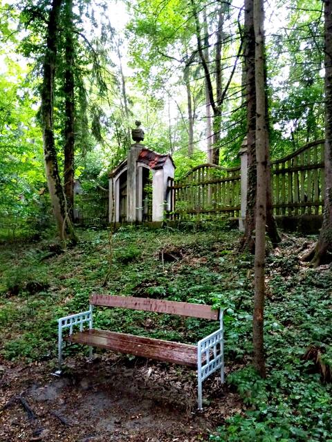 Der Zaun ist die Begrenzung vom LKH Gelände zum öffentlichen Naherholungsgebiet Leechwald und Hilmteich