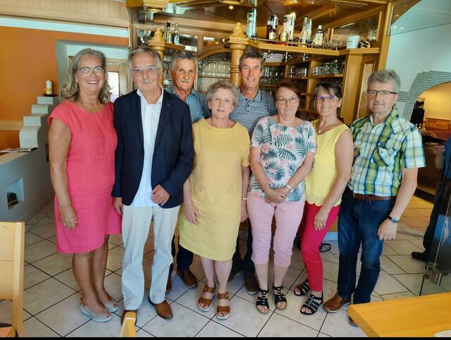 Neuer Vorstand des PV OG Hellmonsödt