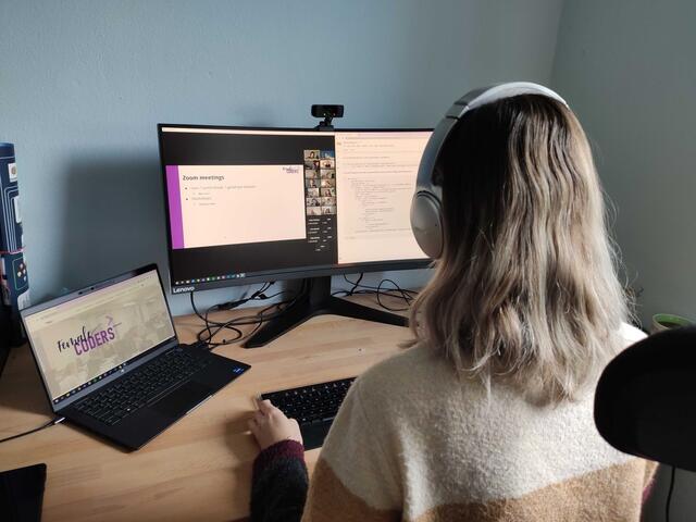 Female Coders Remote Workshop. | Foto: Female Coders