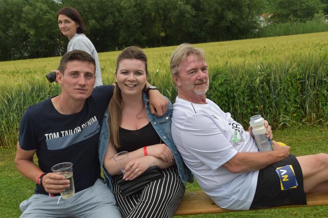 Andreas Ogris verbrachte eine geruhsame Matchpause.