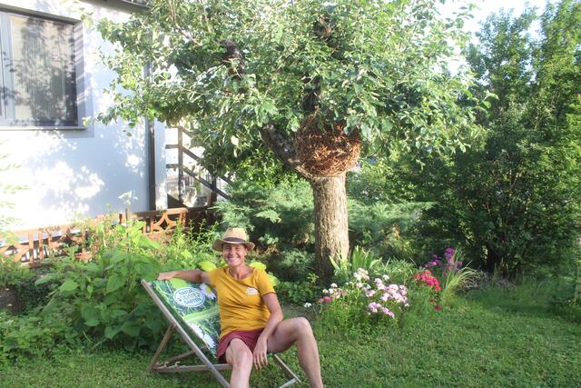 Der Schaugarten von Susanne Mitas lädt zum Verweilen ein | Foto: arbes