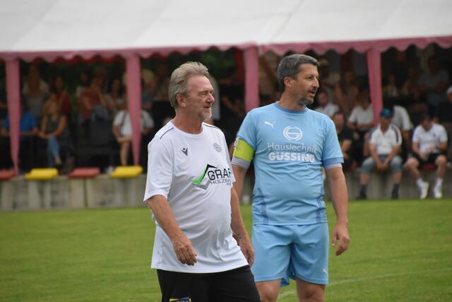 Andreas Ogris (links) wurde beschattet von Hannes Winkelbauer.