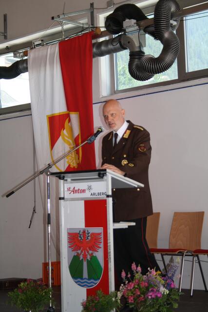FF-Kommandant Martin Raffeiner: „Das Wichtigste ist der Mensch, nicht die Ausrüstung.“  | Foto: Elisabeth Zangerl 