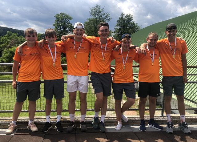 Das Tennisteam der HAK Feldbach holte den Landesmeistertitel in die "Vulkanland Business School". | Foto: HAK Feldbach