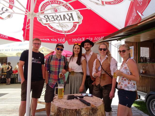 Kevin Hohensteiner, Ben Gerstl, Nathalie Erndl, Katrin Prüller, Sonja Michalko und Jakob Prüller | Foto: Simon Glösl