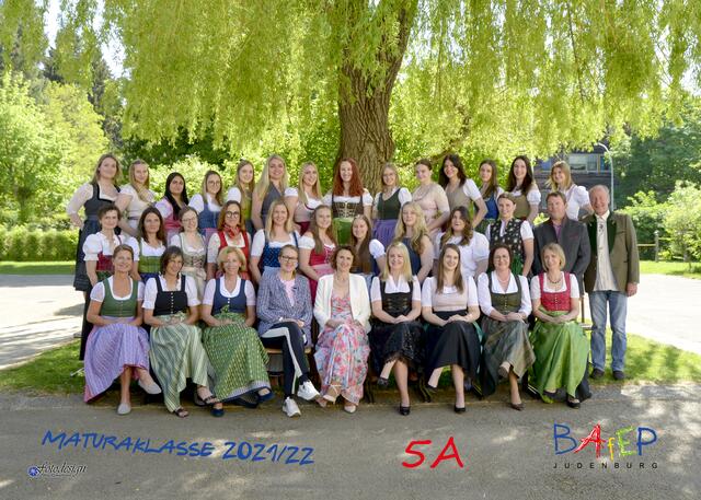 Die BAfEP-Maturanten der 5A-Klasse. | Foto: KK
