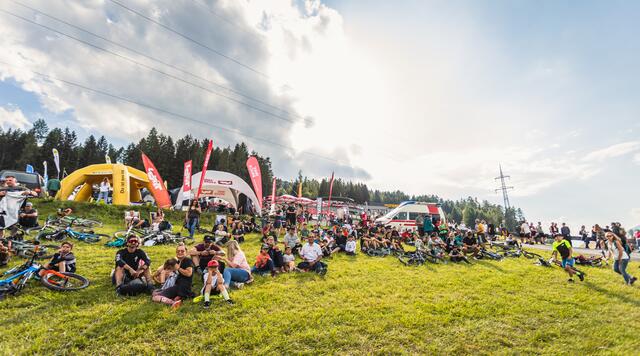 Die Crankworx-Fans waren vollzählig anwesend!