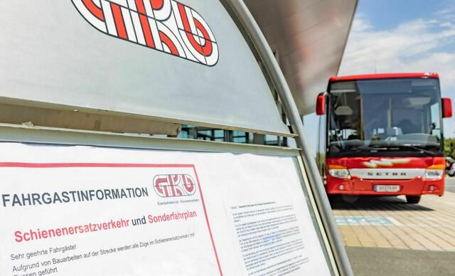 Im Sommer gilt zwei Monate lang ein Schienenersatzverkehr und Sonderfahrplan auf Teilstrecken der GKB. | Foto: GKB