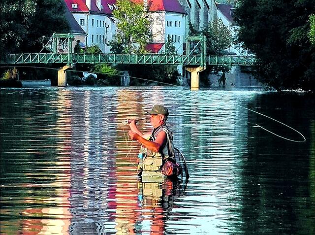 Traumhafte Kulisse am Fluss „Steyr“. | Foto: Fürlinger