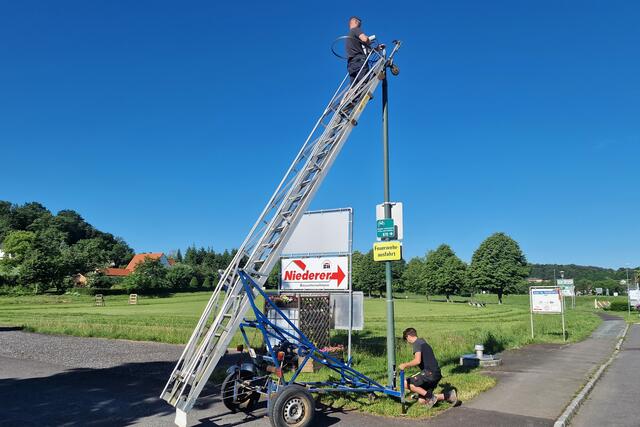 Entlang der Hauptstraßen von Welten, Neumarkt und Oberdrosen wird die Straßenbeleuchtung auf LED umgestellt.