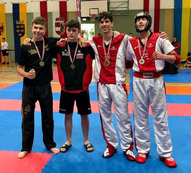 Strahlende Gewinner vom Kickbox Club Rohrbach | Foto: Kickbox Club Rohrbach
