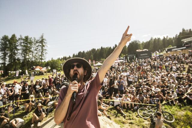 Starke Ansagen gehören zu jedem Event dazu! | Foto: Breitenberger