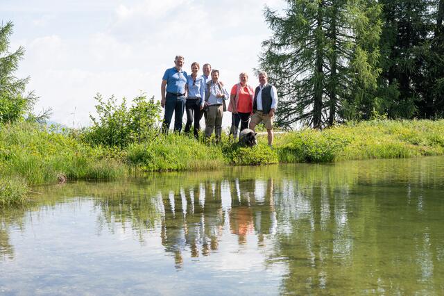 Thomas Bausch, Christina König,  Wolfgang Hettegger, Florin Florineth, Ulrike Pröbstl-Haider, Michael Steinwender haben ambitionierte Pläne. | Foto: Lorenz Masser